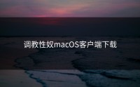 调教性奴macOS客户端下载